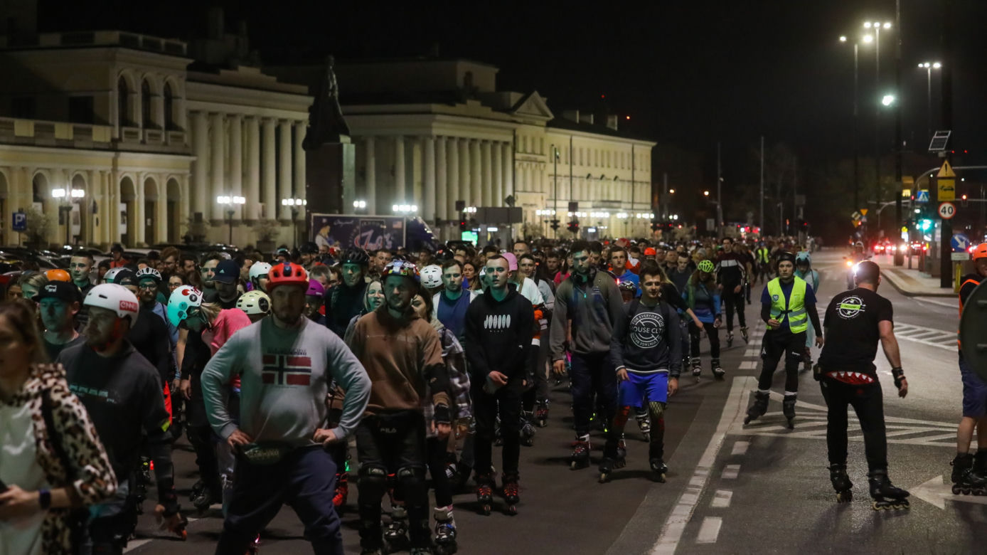 Rolkarze przejechali przez stolicę. Setki uczestników [ZDJĘCIA]