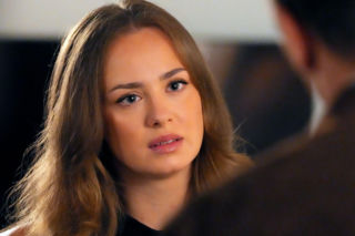 Barwy szczęścia, odc. 3345. Oliwka (Wiktoria Gąsiewska), Tomek Kępski (Jakub Sokołowski)