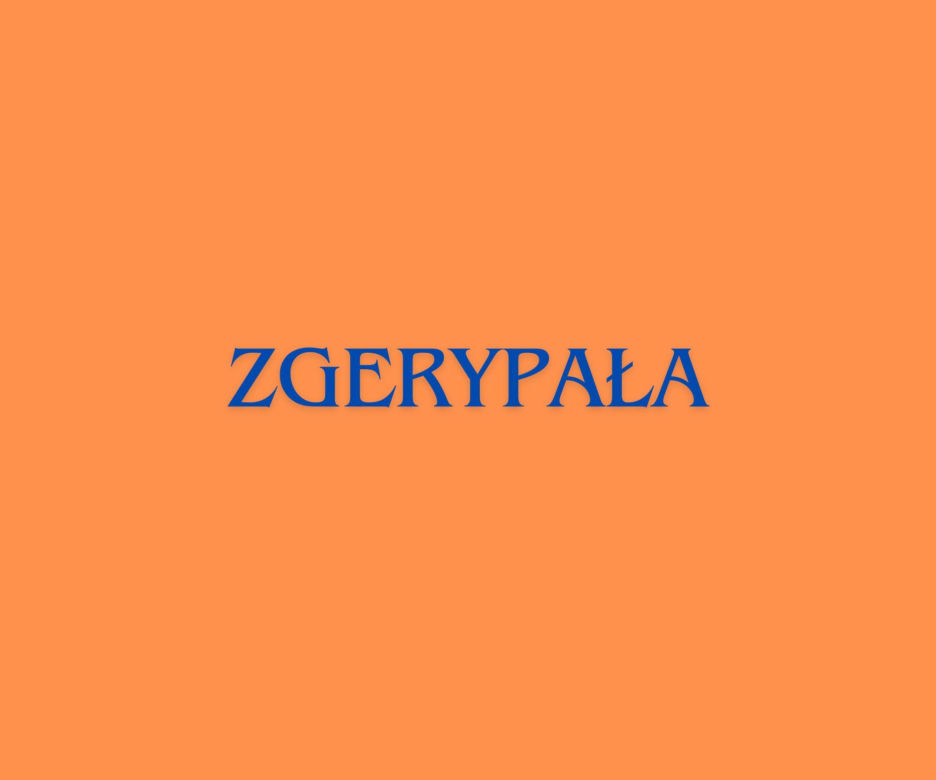 Młodzieżowe Słowo Roku 2023 - zgerypała