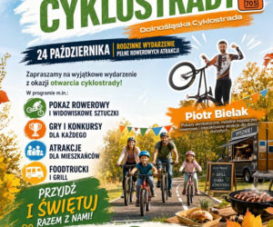 Dolnośląska Cyklostrada 2026. Wielkie otwarcie i piknik rodzinny