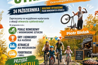 Dolnośląska Cyklostrada 2026. Wielkie otwarcie i piknik rodzinny