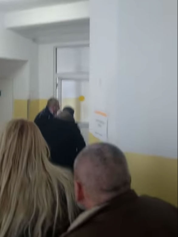 Szarpanina w szpitalu