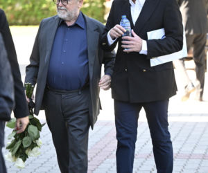 Politycy i dziennikarze na pogrzebie Andrzeja Morozowskiego