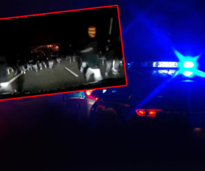 Sceny jak z „Furiozy”, kibole starli się na środku S8! Ważny apel policji