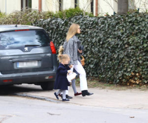 Kasia Tusk z córkami z koszyczkiem przyjechali do Donalda