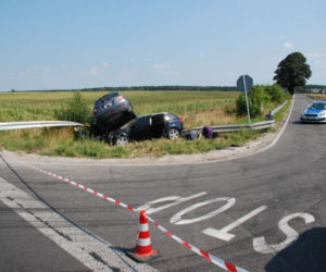 Wypadek w Konarzynkach