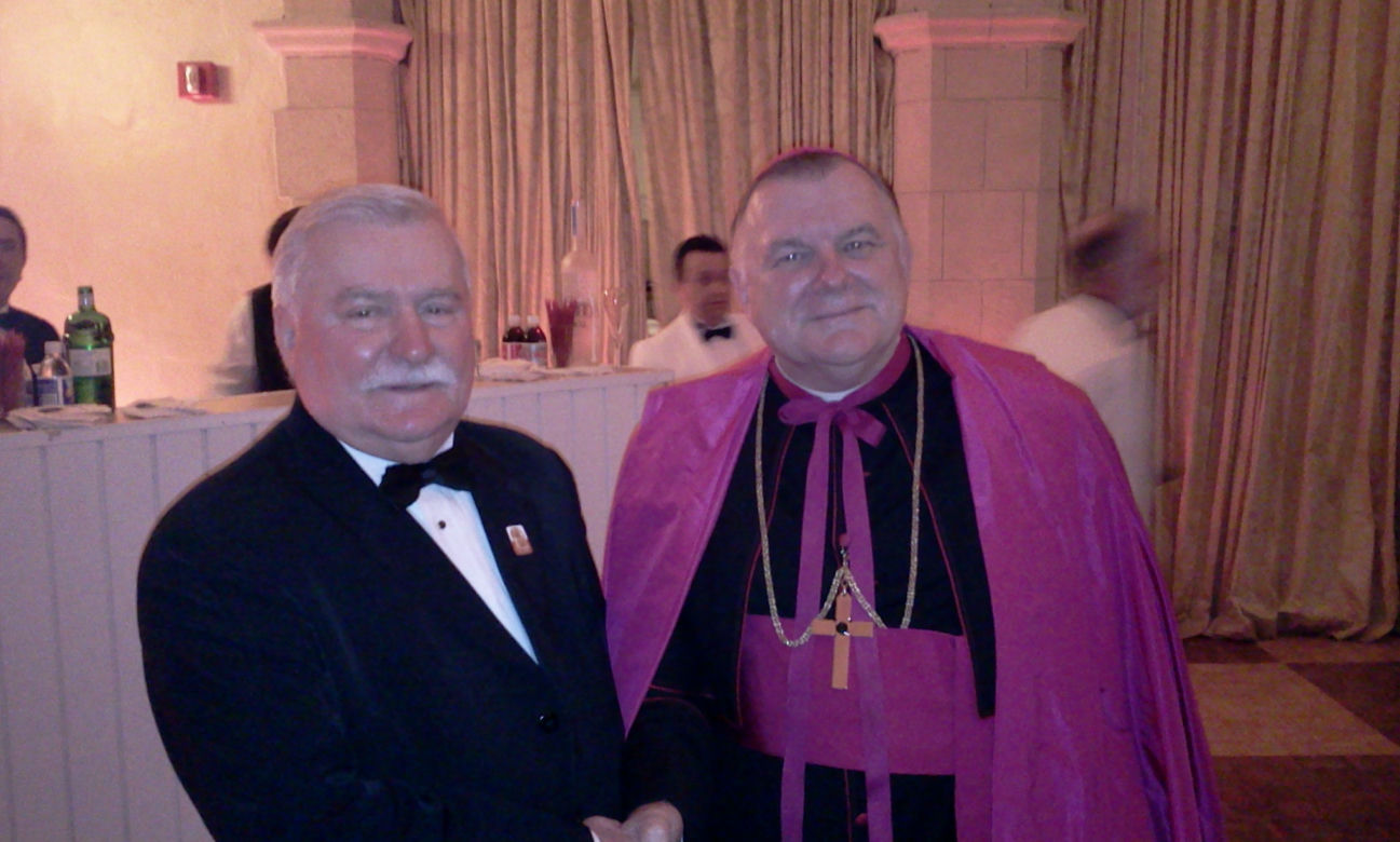 Lech Wałęsa wakacje w Miami