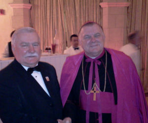 Lech Wałęsa wakacje w Miami