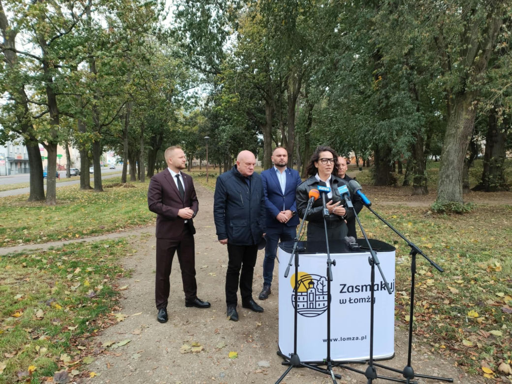 Blisko 12 milionów złotych na tereny zielone w Łomży. Zmiany zajdą na terenie Parków Ludowego, Jakuba Wagi i przy ulicy Katyńskiej