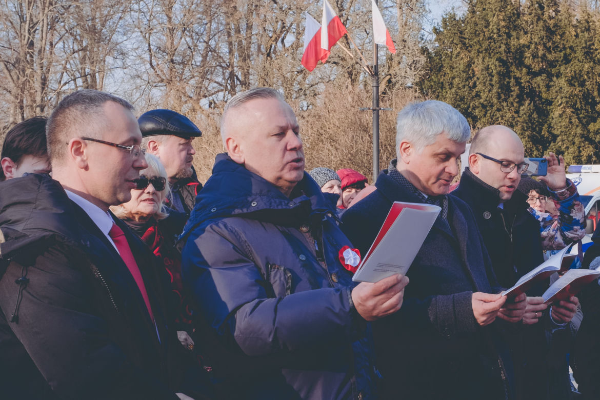 100 lat niepodległości Białymstoku. WOAK świętował na słodki i śpiewająco
