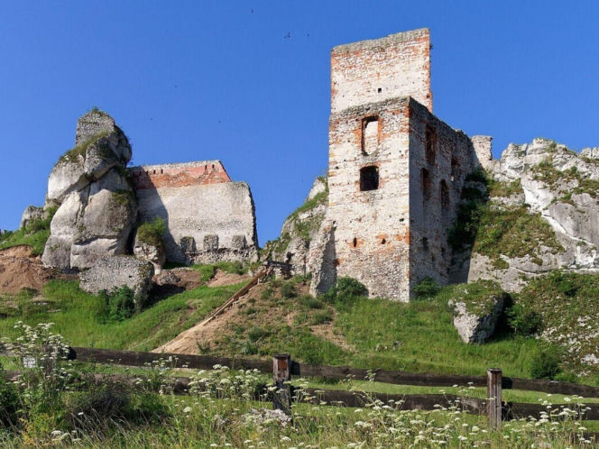 Ruiny zamku w Olsztynie