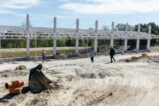 Remont stadionu Granatu w Skarżysku-Kamiennej