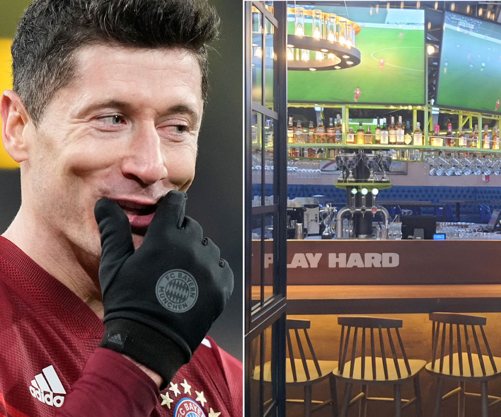 Robert Lewandowski, restauracja Nine's