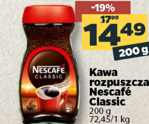 kawa Nescafe Classic 14.49 zł