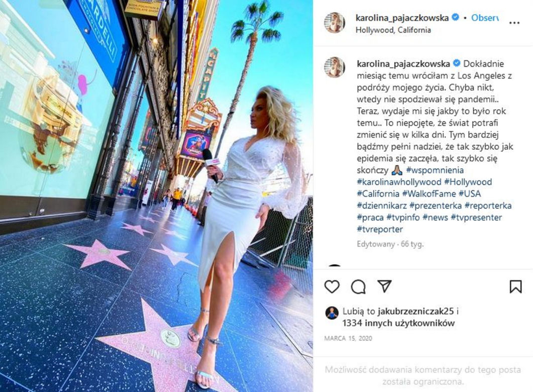 Karolina Pajączkowska w seksownych kreacjach