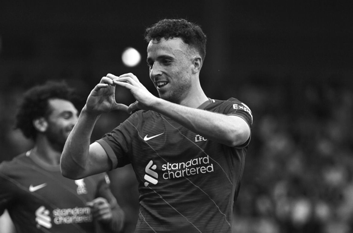 Tak kibice Liverpoolu upamiętnili Diego Jotę