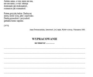 Czym dla człowieka może być wolność?: Przykładowa rozprawka na maturze [ARKUSZE CKE]