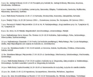 Procesje Bożego Ciała w Poznaniu 2017