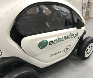 Renault Twizy Cargo jako auto dostawcze eobuwie.pl