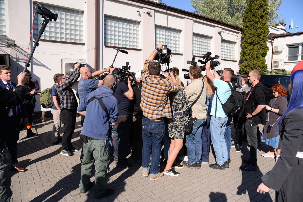 Pierwsi uczestnicy debaty "Super Exprssu" już na miejscu