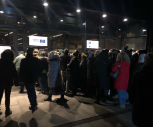 Trumna prezydenta Gdańska Pawła Adamowicza w Europejskim Centrum Solidarności