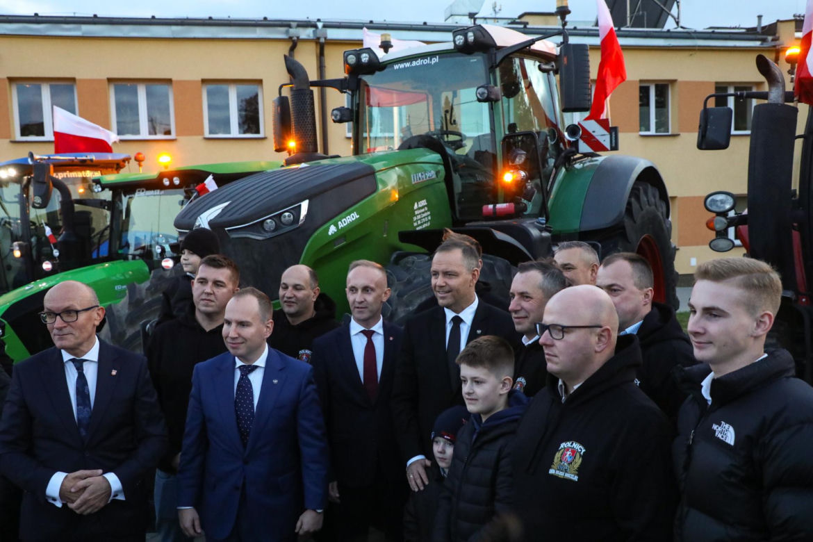 Karol Nawrocki odwiedził Kulesze Kościelne na Podlasiu