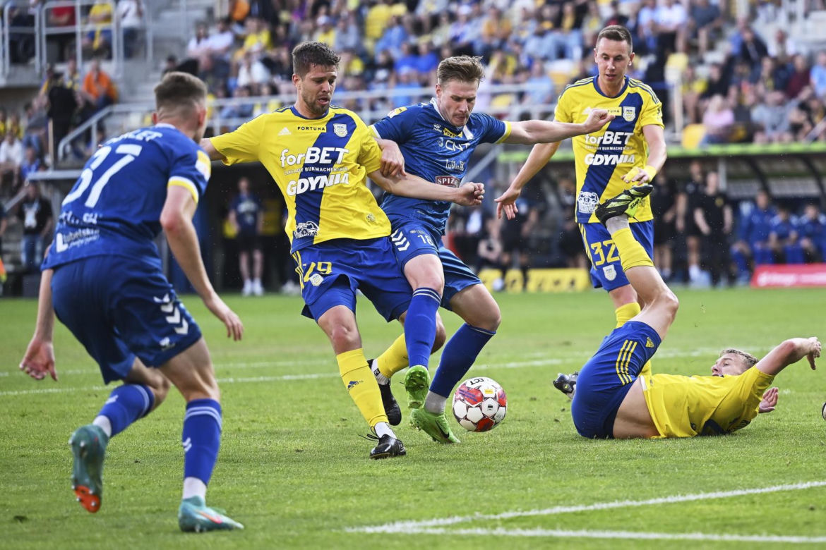 PKO BP Ekstraklasa. Arka Gdynia - Motor Lublin