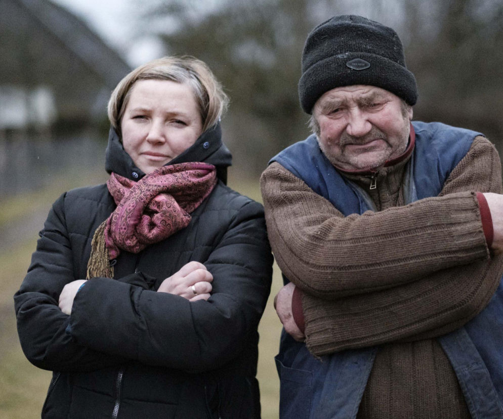 Rolnicy. Podlasie. Nerwowa sytuacja u Gienka i Andrzeja z Plutycz. Paulina: zawsze są jakieś emocje
