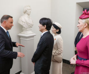 Para prezydencka spotkała się z japońską parą książęcą
