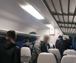 Ogromne zadymienie i ewakuacja pociągu TLK