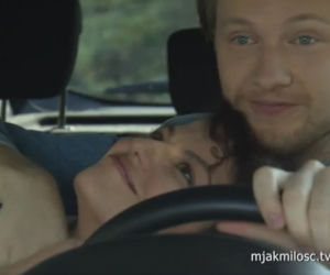 M jak miłość: Łukasz (Jakub Józefowicz), Patrycja (Alżbeta Lenska)