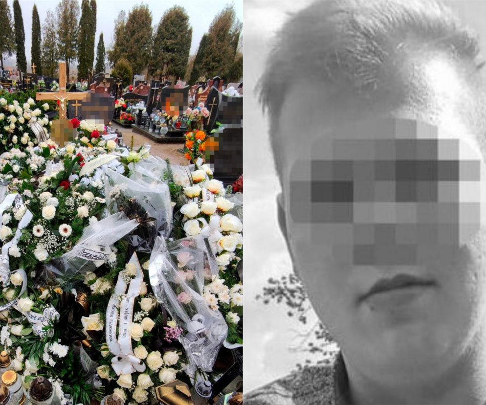 Grób Marcina tonie w białych różach. 21-letni ministrant zginął w wypadku