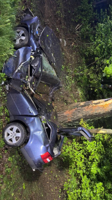 Śmiertelny wypadek na DK63 w powiecie siedleckim 
