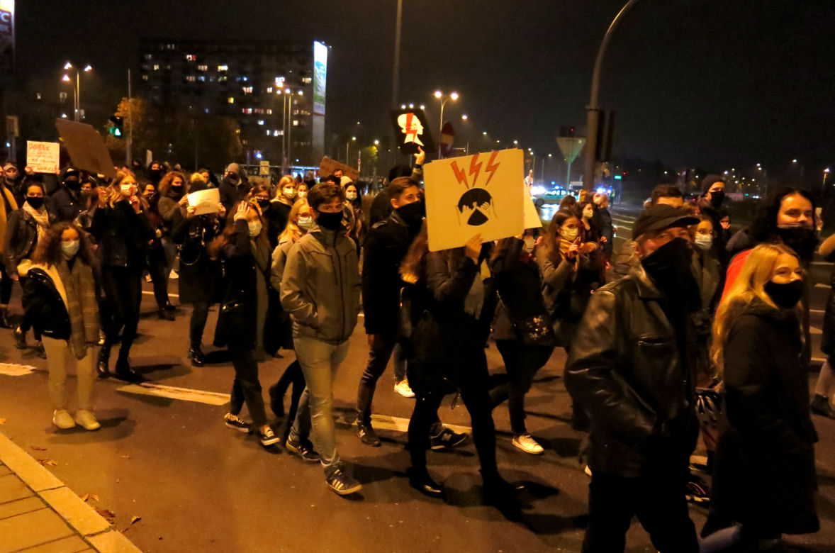Białytsok, 28 października. Rekordowy Czarny Spacer i obrońcy kościoła farnego
