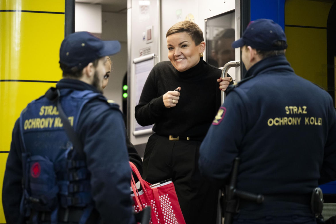 Minister kultury ruszyła na świąteczne zakupy