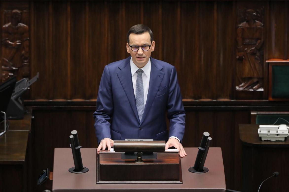 Expose premiera Mateusza Morawieckiego - posiedzenie Sejmu (11 grudnia)
