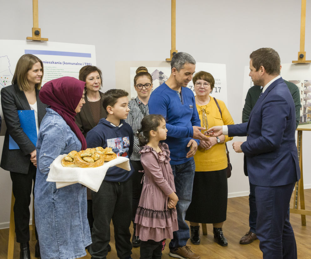 Uchodźcy dostali mieszkanie w Ursusie