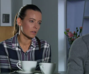 M jak miłość odcinek 1237, Magda (Anna Mucha), Paweł (Rafał Mroczek)