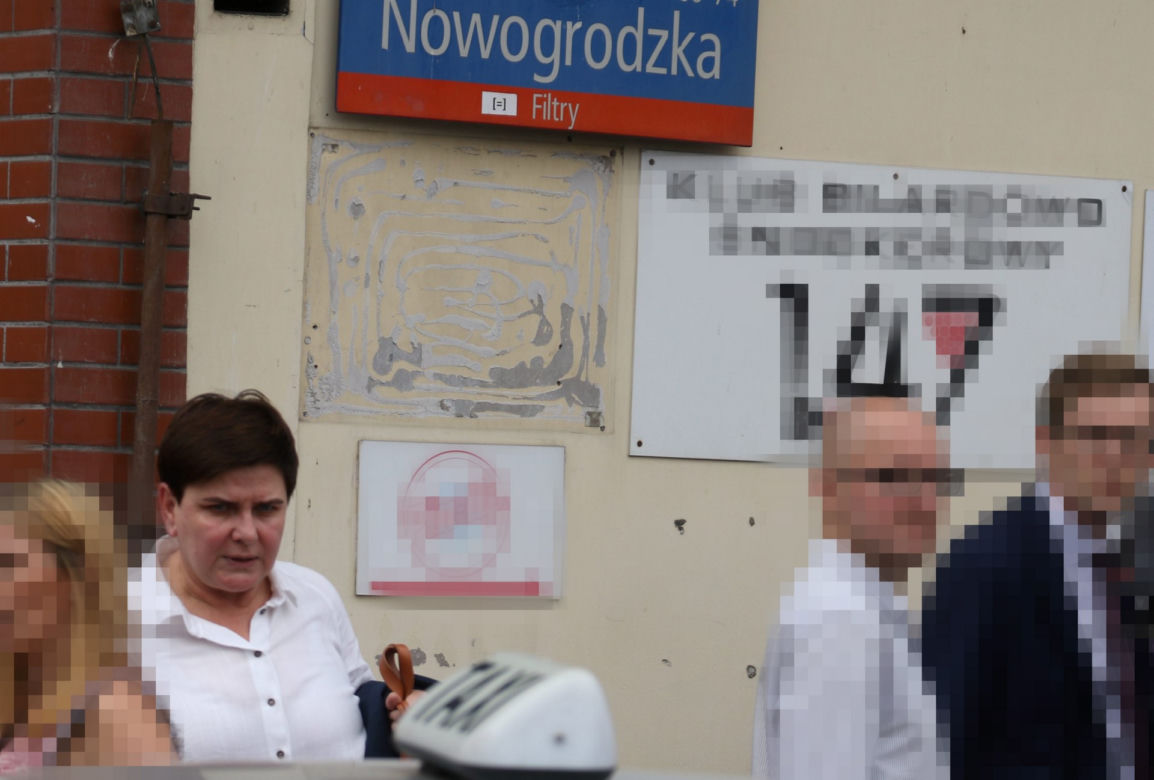Siedziba partii Prawo i Sprawiedliwość