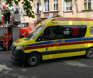 Pożar w kamienicy przy ulicy Narutowicza w Grudziądzu. Jest ofiara śmiertelna