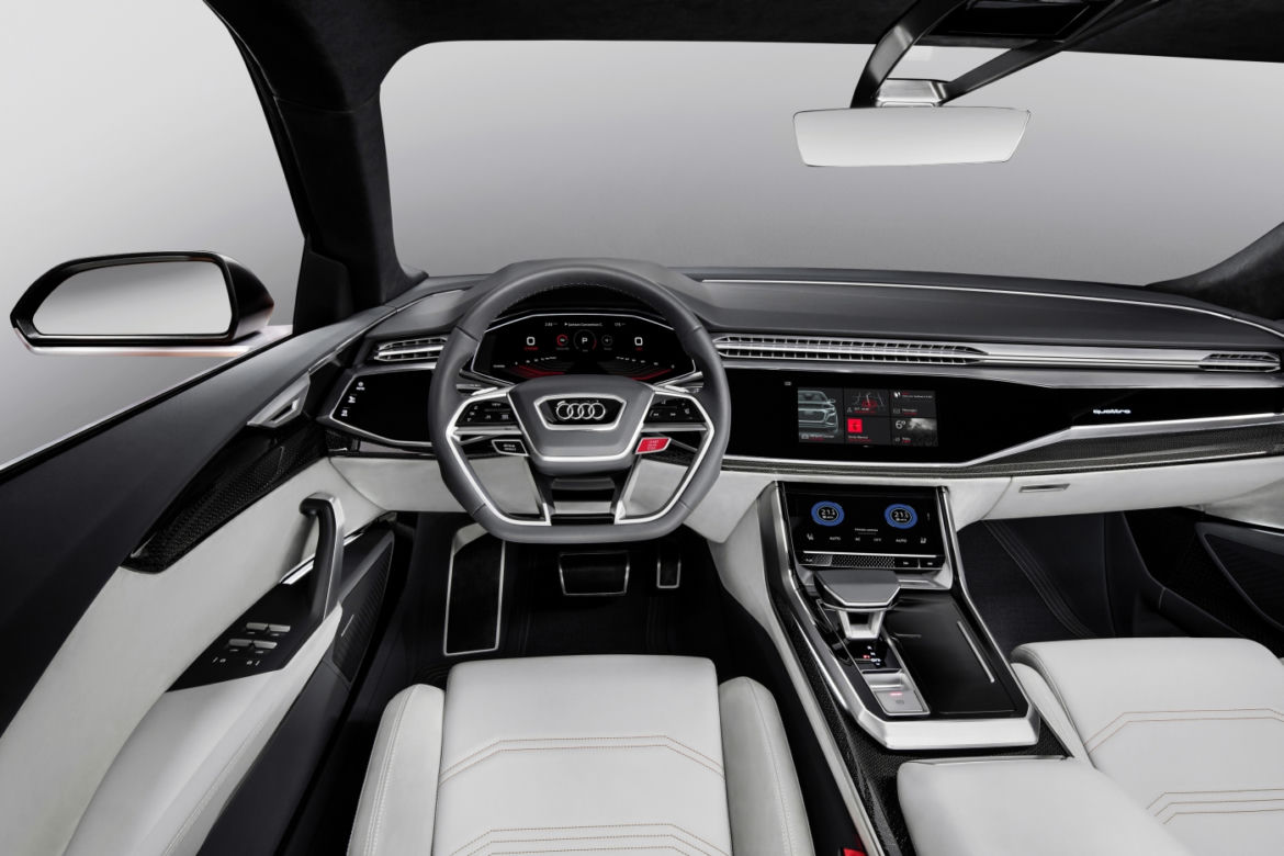 Nowatorskie Audi Q8 sport concept