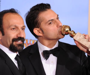 Reżyser Asghar Farhadi i aktor Peyman Moaadi