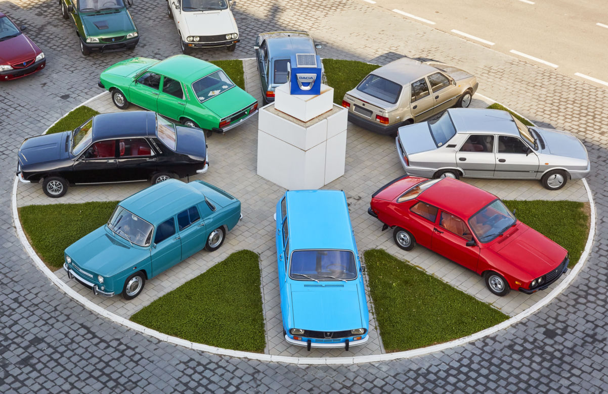 Historyczne samochody marki Dacia