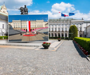 Trwają wielkie przygotowania pod Pałacem Prezydenckim! Tak będzie wyglądać świętowanie rocznicy zaprzysiężenia