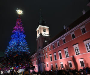 Świąteczna iluminacja 2025/2026 w Warszawie