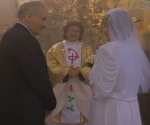 Ślub Władysława Lubicza i cioci Stasi - odcinek Koszmarny sen Pawła, Klan, 2002 rok