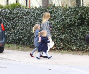 Kasia Tusk z córkami z koszyczkiem przyjechali do Donalda