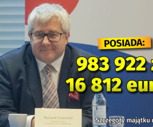 Majątek europosłów - Ryszard Czarnecki