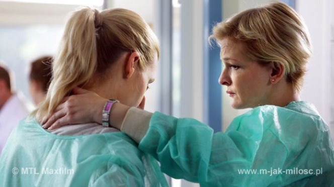 M jak MIŁOŚĆ odc. 948.  Małgosia (Joanna Koroniewska), Marta (Dominika Ostałowska)
