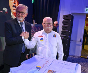 Wałęsa, Doda i Najman z żoną na gali Osobowości i Sukcesy